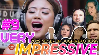 2022 NEW REACTIONS #9 | Morissette performs "Never Enough" (The Greatest Showman OST) Live on Wish