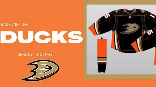 Ranking The Anaheim Ducks Jersey History - Tiermaker