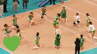 DLSU Lady Spikers | Moments after the DLSU vs UST Final Four | UAAP Season  81