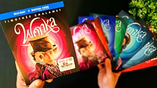 Wonka (Target Exclusive) Blu-ray Unboxing | Disc Menu Reveal