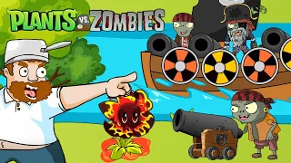 All Plants in Plants vs All Zombies Animation 2 Mega Morphosis 2022: Dave vs Captain Zombie