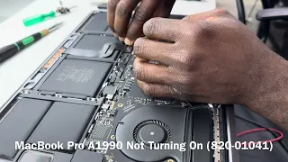 MacBook Pro A1990 Not Turning On repairs