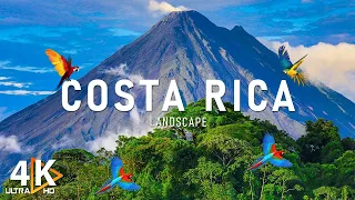 COSTA RICA (4K UHD) - Amazing Beautiful Nature Scenery with Relaxing Music - 4K VIDEO ULTRA HD
