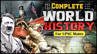 Complete World History for UPSC CSE in 1 video | Marathon session for UPSC  | OnlyIAS