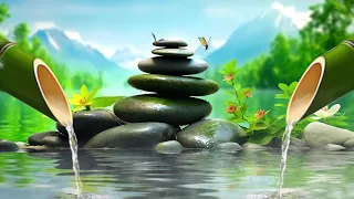 Relaxing Music for Stop Overthinking & Calms The Nervous System & Refreshes the Soul - Bamboo Water