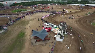 Drone View | MXGP Race 2 | Monster Energy MXGP of Flanders 2023 #MXGP #Motocross