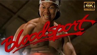 Bloodsport | Chong Li hurts Ray Jackson | 4K #bloodsport #jeanclaudevandamme #kumite #boloyeung