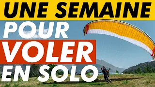 Stage d’initiation en parapente, de débutant aux premiers vols solo en une semaine ! 🫣