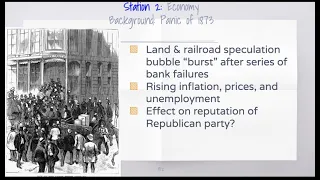 U.S. History: The Panic of 1873