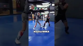 Conor McGregor & Ian Garry SPARRING🇮🇪🥊#conormcgregor #sparring #footage #mma #kungfu #ufc #shorts