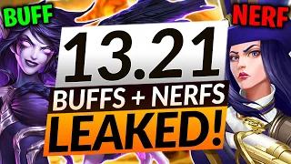 NEW PATCH 13.21 - CHAMPION BUFFS and NERFS - Jungle OVERHAUL! - LoL Update Guide
