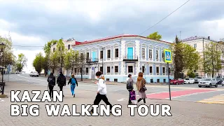 ⁴ᴷ⁶⁰ Walking Kazan: from Palace of Farmers to Dzerzhinskogo Street & Bauman Street