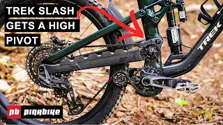 The All New Trek Slash: High Pivot, Frame Storage, Mullet | First Look