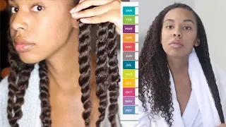 Follow these steps and your Natural Hair will grow 12 inches in a year!