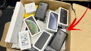 DUMPSTER DIVING AT APPLE STORE!! INSANE HAUL!!