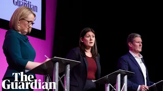 Labour leadership candidates clash over Brexit at Guardian hustings