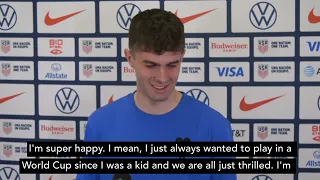 "Wanted to go to World Cup since I was a kid" Pulisic after USMNT has qualified for Qatar 2022 普利西奇
