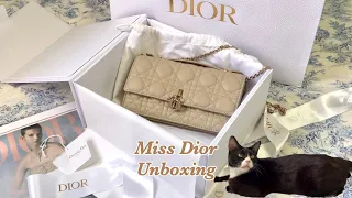 Unboxing | 미스 디올 미니백 언박싱 • 장단점과 착용샷 • Miss Dior Mini Bag ♥