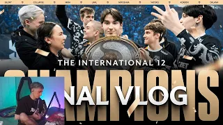 ДЕСАУТ СМОТРИТ: TEAM SPIRIT: THE INTERNATIONAL 12 FINAL VLOG. ТИМСПИК.