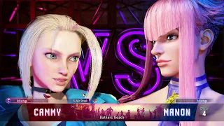 Street Fighter 6 Cammy vs. Manon Walkout VS