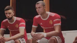 eFootball 2022 PS5 Gameplay - Manchester United vs. Arsenal at Old Trafford