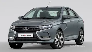 Обновлённая Lada Vesta изображения НОВАЯ ЛАДА ВЕСТА FL 2021