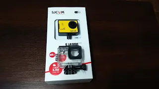 SJCAM SJ4000 WiFi//Распаковка и краткий обзор.