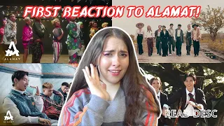 FIRST REACTION To ALAMAT! (kbye, kasmala, ABKD, Maharani) | New Music Monday (READ DESC)