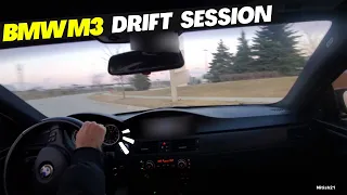 Taking The Clapped E92 BMW M3 For Some DRIFT TESTING (Not F'n BAD!!)