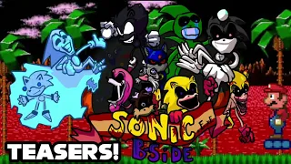 SONIC.EXE B-SIDE TEASERS!!! | REMIXES OF TOO SLOW, CYCLES, ENDLESS AND MORE! | THE BEST B-SIDE MOD??