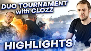 Играем турнир в дуо с Clozz, нарезочка красивых моментов cod warzone, приятного просмотра !