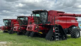 Trading in Three Case IH 9250 Combines Season 4 Episode 18