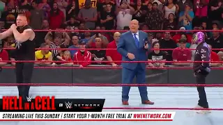 Brock Lesnar brutally attacks Rey Mysterio and his son: Raw,30 Sept 2019