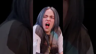 When Billie Eilish Ate Too Many Spicy Wings #shorts