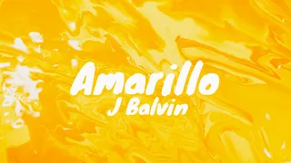 Amarillo J Balvin Spanish with English translation (letra/lyrics)