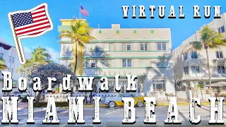 🆃RE🅰DMILL | Virtual 🆁un - Miami Beach Boardwalk -MIAMI- U.S.A #treadmill #virtualrun #run