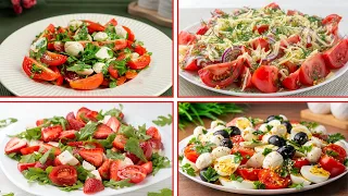 Eat these salads with tomatoes‼️ Then you will get rid of the belly.💯