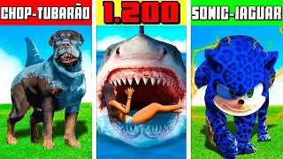 +1000 MELHORES FORMAS DE EVOLUIR para ANIMAIS no GTA 5!!