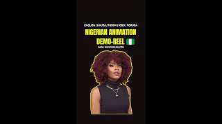 Nigerian ANIMATION Voice Over Demo Reel || 5 LANGUAGES || Blessyn Kure #shorts #nigerianvoiceover