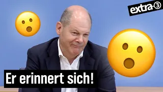 Olaf Scholz' Tagebuch: Warten auf Erdo und andere Abenteuer | extra 3 | NDR