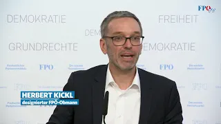 Herbert Kickl: "WIR werden eine freiheitliche Erfolgsgeschichte schreiben!"