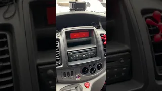 Настройка часов (времени) Opel vivaro Renault traffic