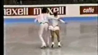 Natalia Mishkutenok-Artur Dmitriev SP 1991 World Figure Skating Championships