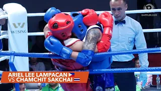 SEA Games 2019: Philippines vs Thailand, muay thai men's 54kg