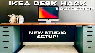 Ikea Desk Hack but BETTER in 2022!