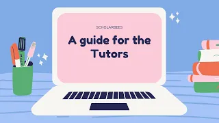 How ScholarBees is working? | Join now as a Online Tutor | Link in Description