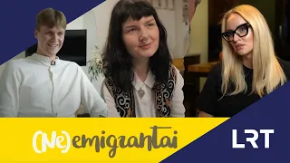 (Ne)emigrantai. Į Lietuvą grįžusi Eglė, Edinburge gyvenanti Donata ir Belgijoje gyvenantis Artūras