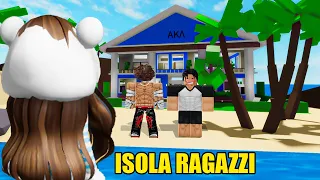 PASSO 24 ORE IN UN ISOLA SOLO PER RAGAZZI SU BROOKHAVEN ROBLOX!