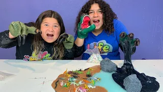 ELMER'S WHAT IF?! HALLOWEEN MYSTERY SLIME BOX: DINOSAUR SLIME