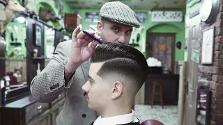 💈 ASMR BARBER - 2023 Haircut of The Year - Skin Fade & Side Part